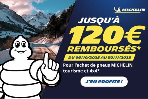 Jusqu&#8217;à 120€ remboursés sur vos pneus michelin &#8211; une offre à ne pas manquer chez AMr auto Saint-estève et arm auto rivesaltes !